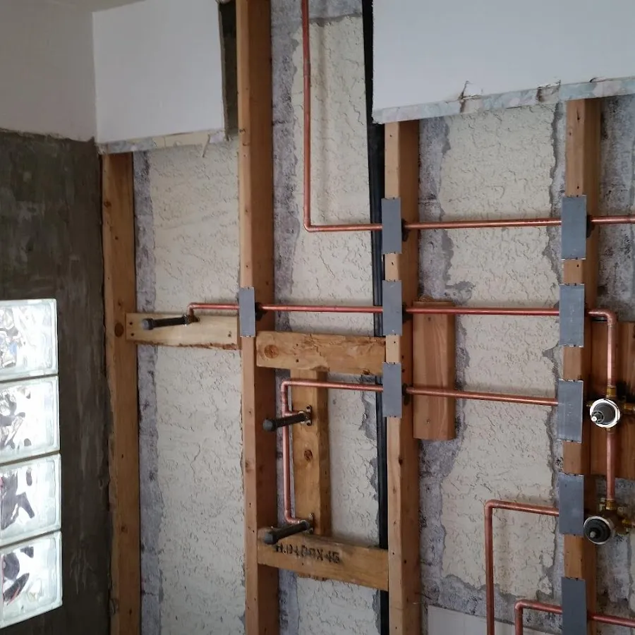 Copper pipe installation for Burst Pipe Repair in Kirby